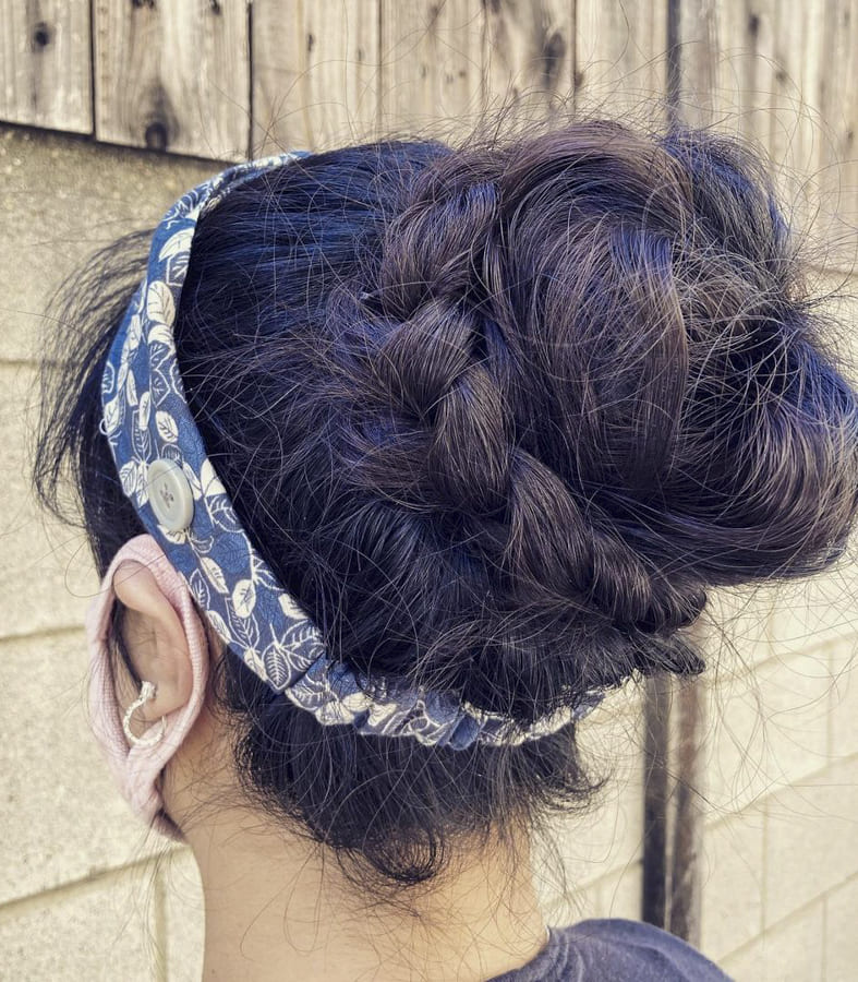 pinned up hairstyles for long hair (2)