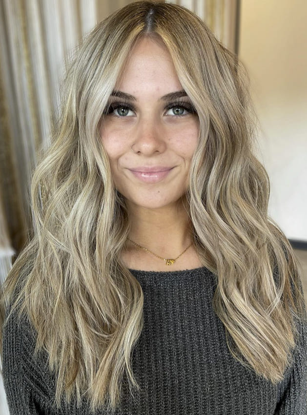 awesome blonde ombre long hairstyles very easy