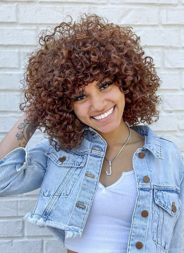 13+ Stylish Hairstyles For Short Curly Hair That Are Easy To Maintain |  Natural curly hair cuts, Haircuts for curly hair, Medium curly hair styles