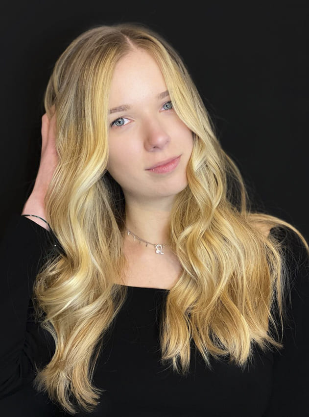 gold blonde easy hairstyles wavy