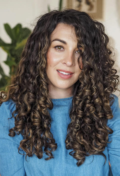 30 age Curly hairstyles for long hair