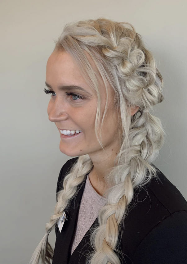 2 Fishtail Boho Hair