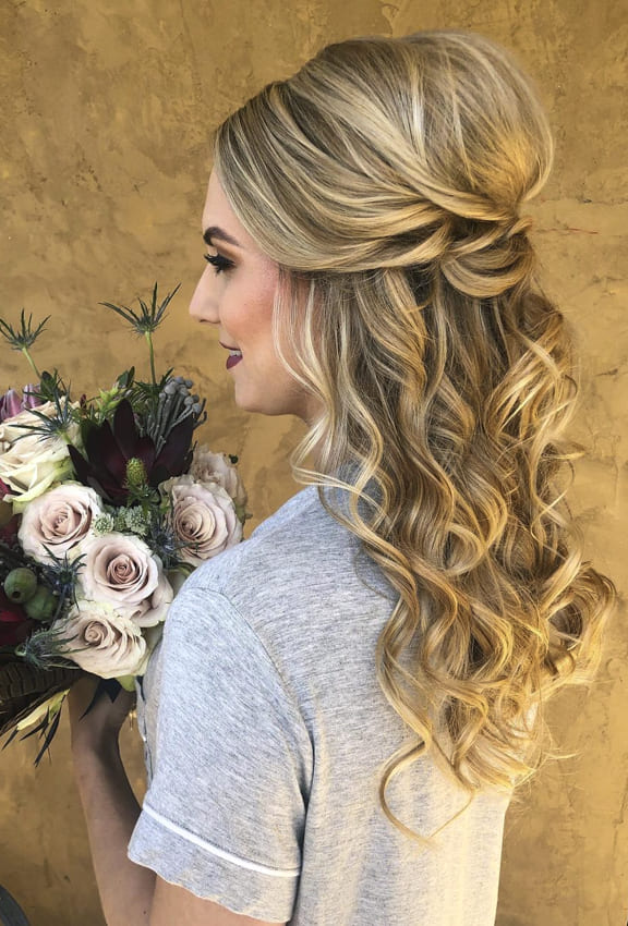 Amazing Half Up Half Down Hairstyles For Wedding Womenstyle Amazing Half Up Half Down Hairstyles For Wedding Womenstyle