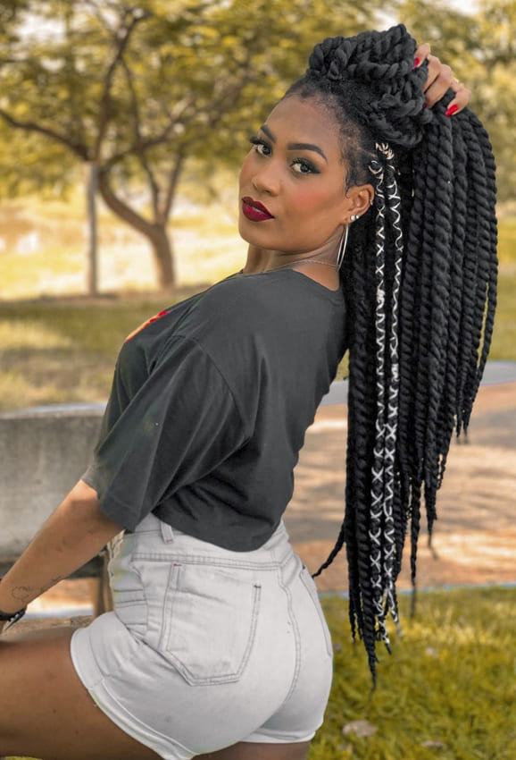 croshay twist hairstyles for black women