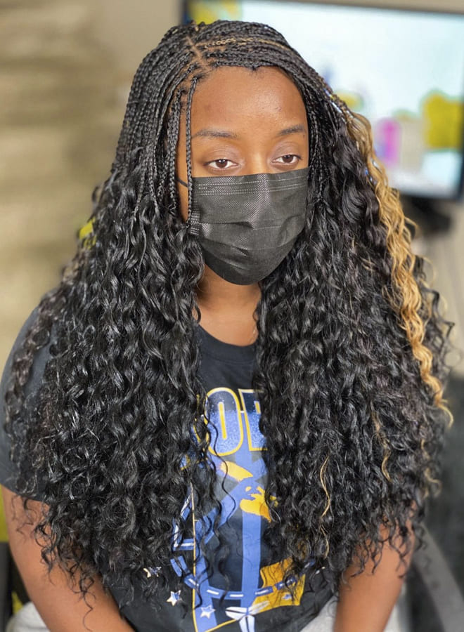 23 Uber Cool Ways To Style Your Micro Braids