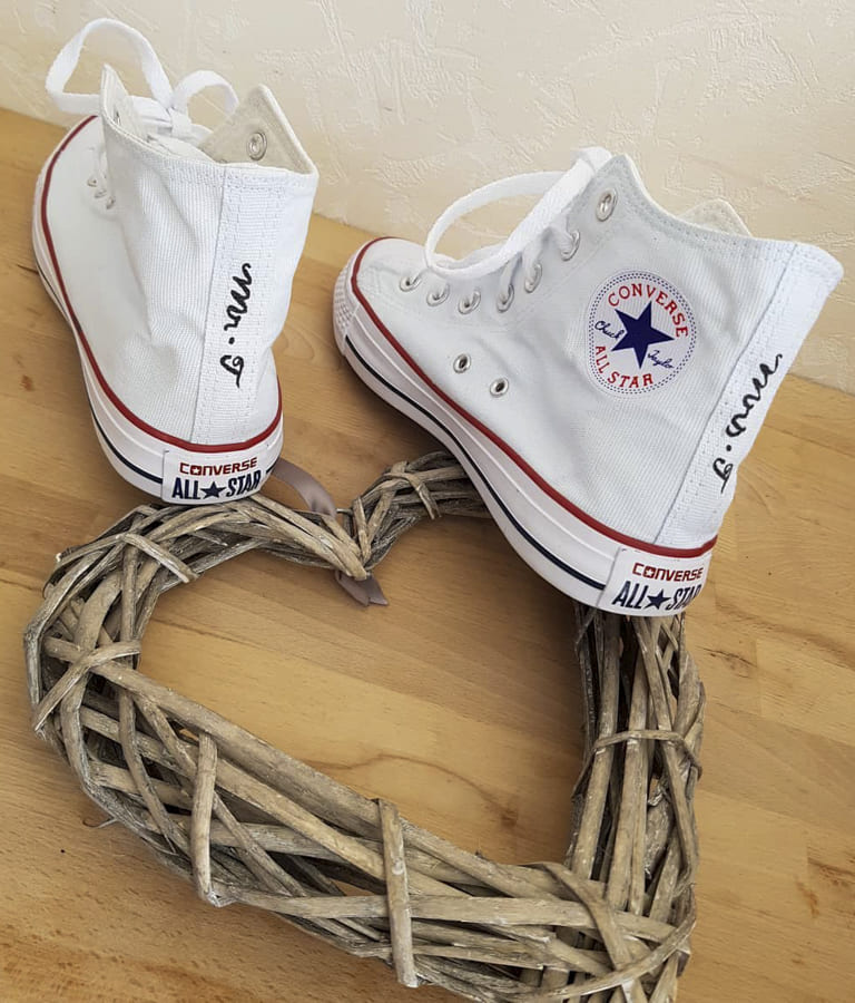 Converse wedding shoes