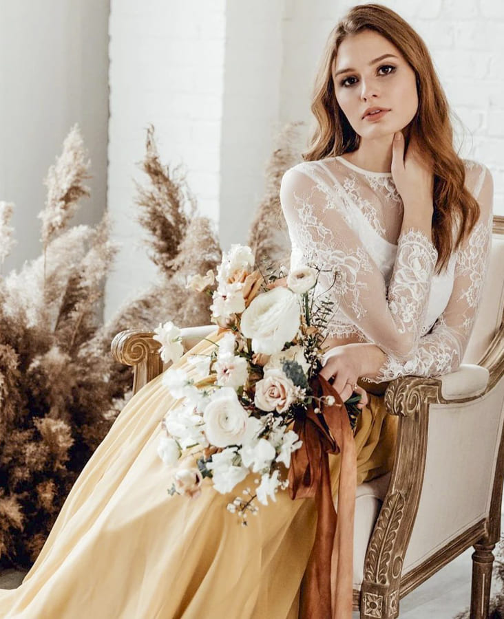 32 Bridal Dresses for Elegant Wedding 2021 (6)