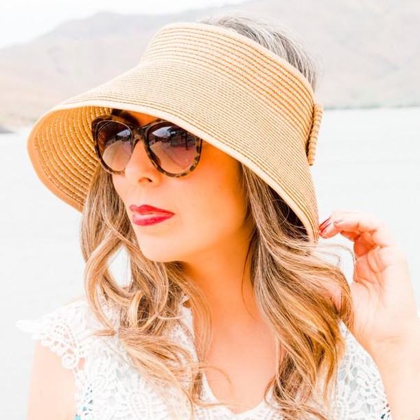 Top open summer hat model
