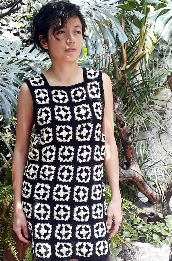 simply be granny square dress (2)