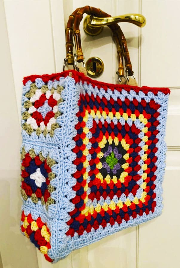 big granny square crochet bag (3)