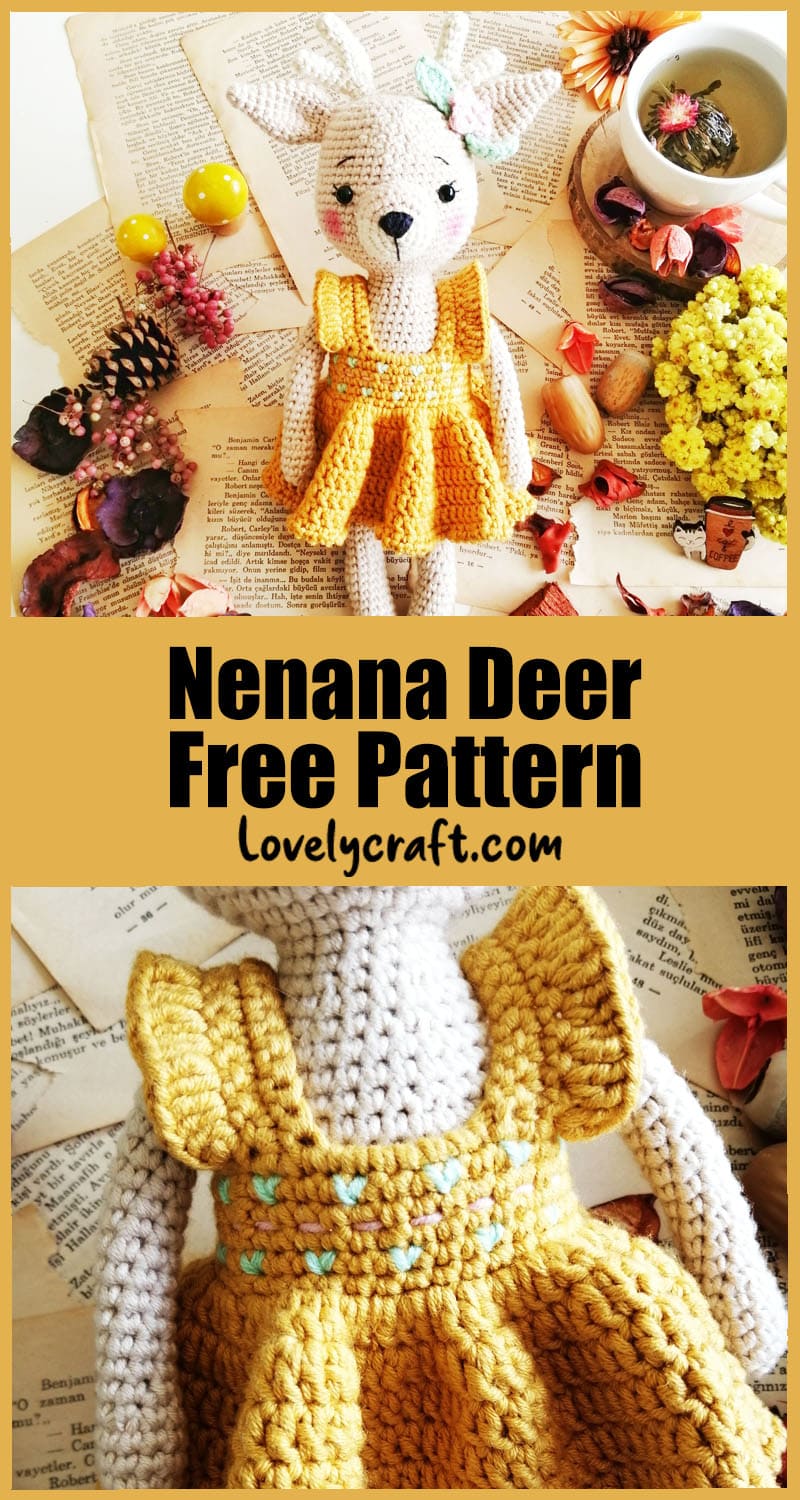 Deer Amigurumi free crochet Pattern