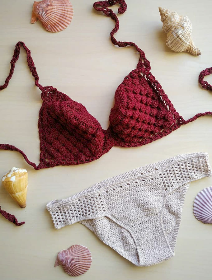 red crochet bikini (2)
