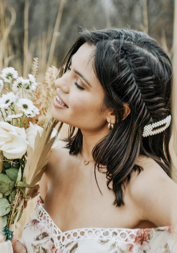 Wedding Hippie Bridal Hair