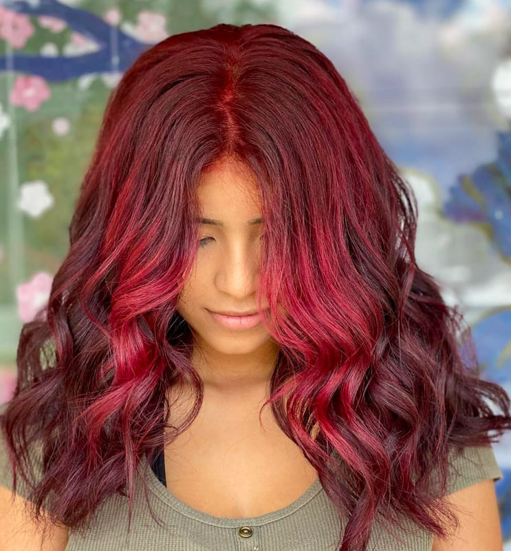 15 Awesome Burgundy Hair Colors and Ideas 2022 (2)