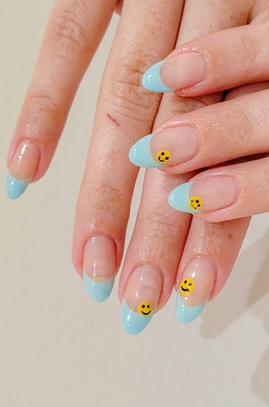 18 French Nails Design Ideas That will break the rules! (1)