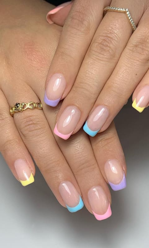 18 French Nails Design Ideas That will break the rules! (4)