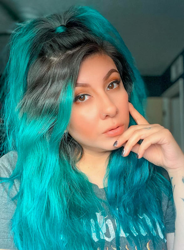 23 Best Teal Hair Color Ideas and Hairstyles 2022 (1)