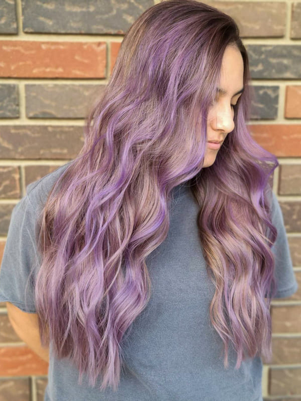 Impressive Lavender Hair Color Ideas in this year (2)