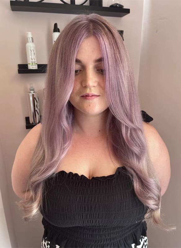 Impressive Lavender Hair Color Ideas in this year (3)