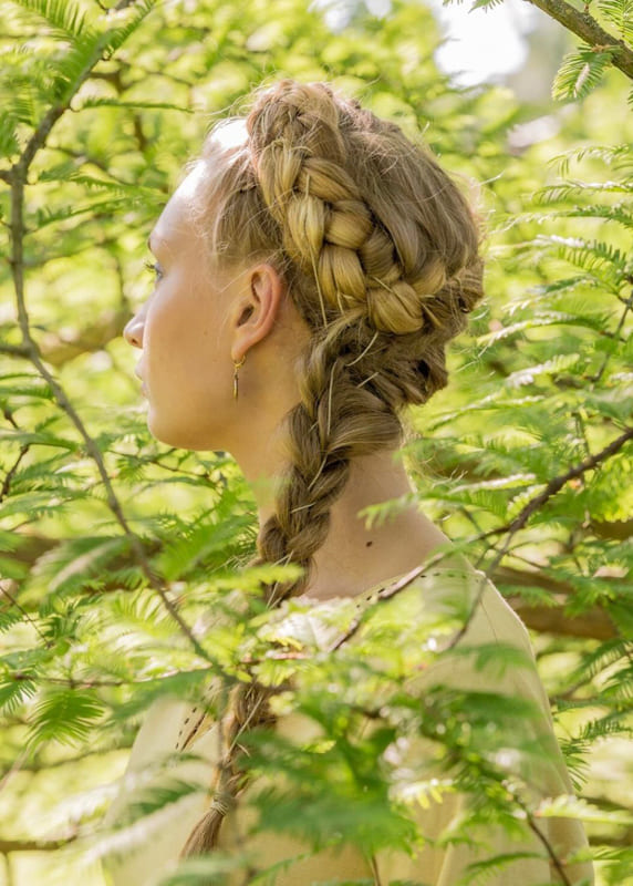 Viking braids for wedding