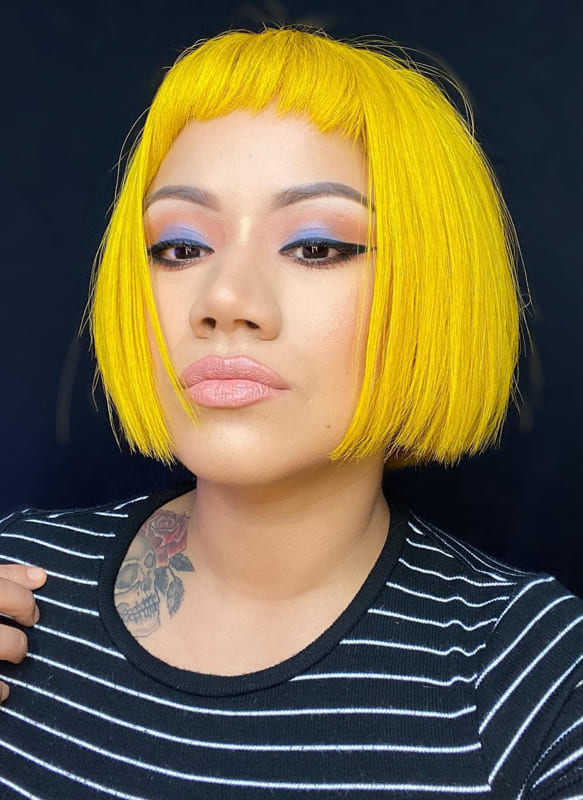 Yellow hair for african american women