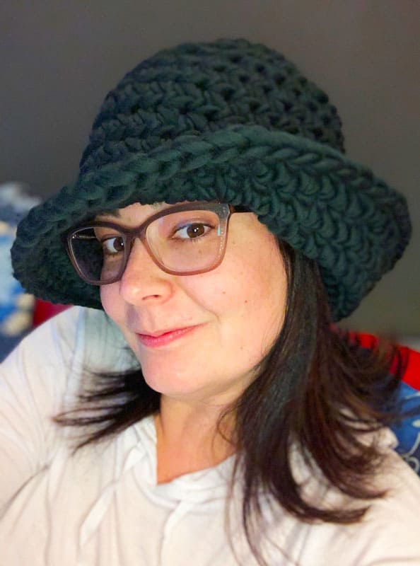 Chunky Bucket Hat Crochet PDF Pattern