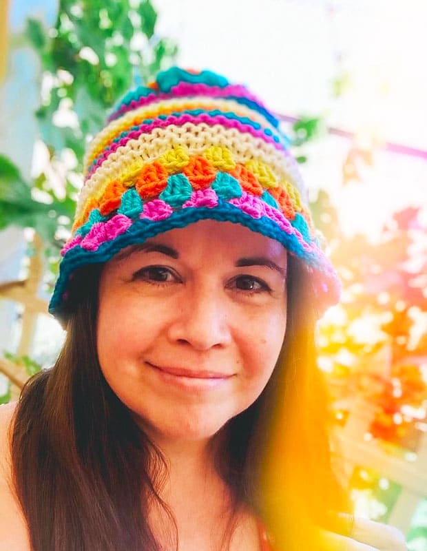 Leighla Bucket Hat Crochet PDF Pattern